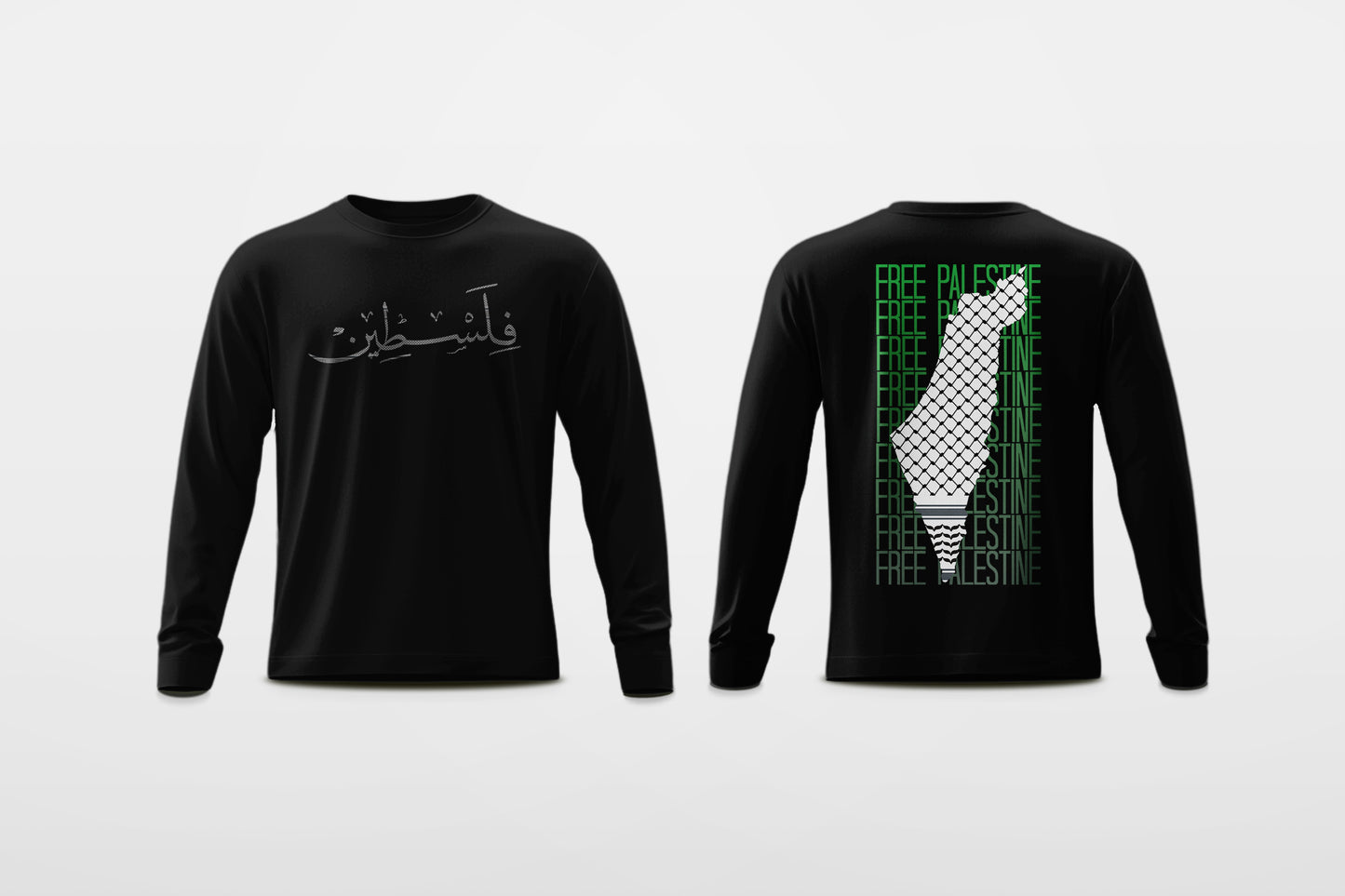 Free Palestine Long Sleeves Tee