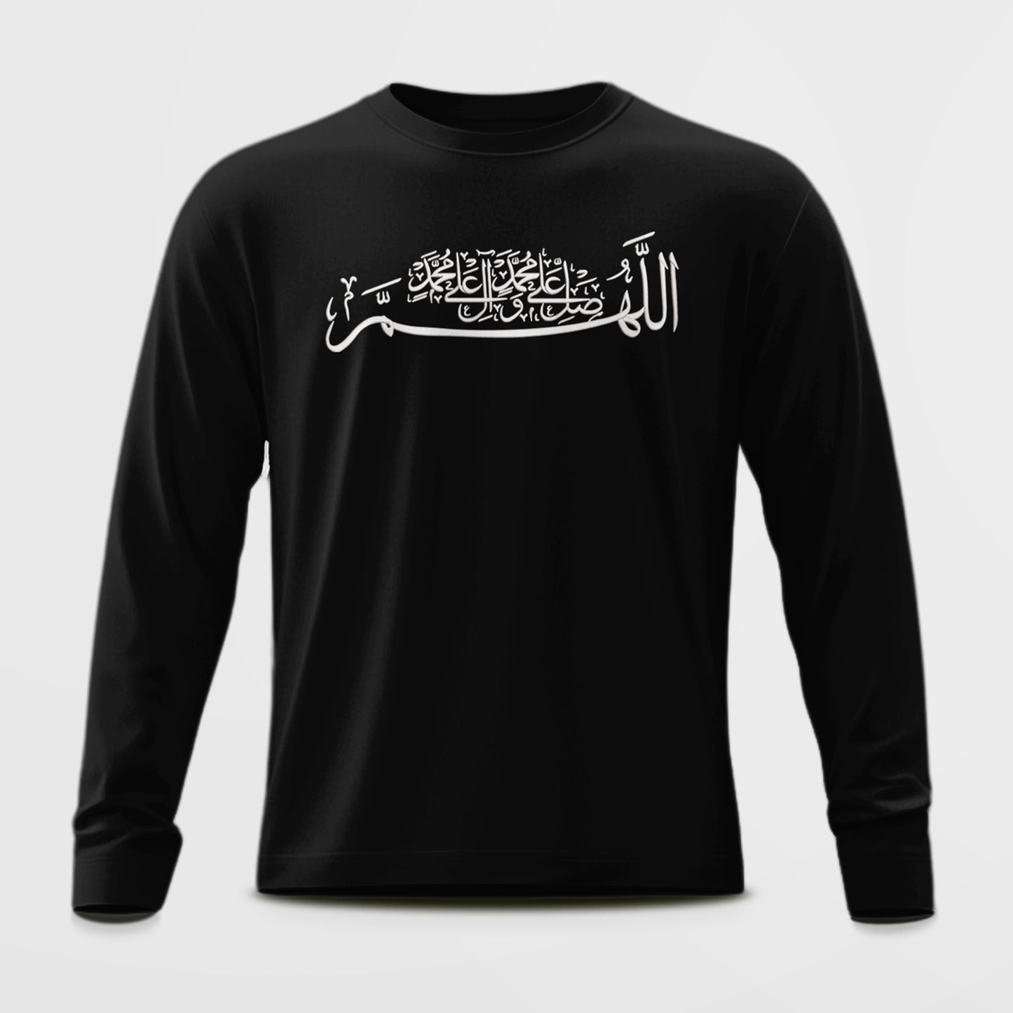 Embroidered Salawat Long Sleeves Tee