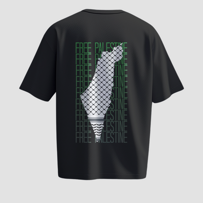 Free Palestine Oversized T-Shirt