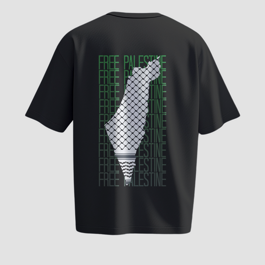 Free Palestine Oversized T-Shirt